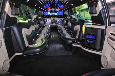 Escalade Limousine - Interior