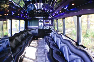 Mercedes Benz Party Bus - Interior
