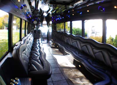 Mercedes Benz Party Bus - Interior